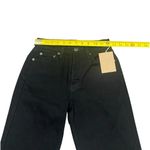 Reformation ‎ Jeans Jordi Kick Flare Black Size 23 Mid Rise Crop/Ankle NWT Photo 4