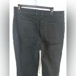 Gloria Vanderbilt  Chic Classic Black Wash Full Length Denim StraightLeg Jeans 14 Photo 9