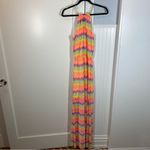 Lilly Pulitzer  Inna Bright Colorful Pastel Maxi Dress size‎ xs easter vacation Photo 6