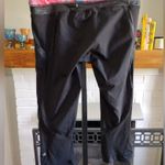 Lululemon Chase Me Crop Black Secret Garden Leggings Photo 3