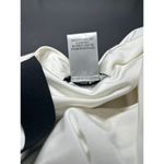 Cache Y2K  White Sleeveless Halter Top with Attached Black Necklace Women's Large Photo 5