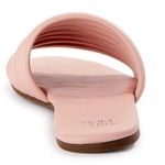 Time & Tru  Sandals Size 11 Multi Band Slides Blush Color New Photo 2