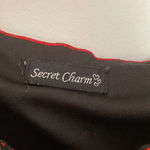 Black and Multicolor Plaid Juniors Long Sleeve Dress Size undefined Photo 4