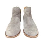 Kork-Ease Ryder Women's Gray Suede Leather Ankle Boots Booties Back Zip 7M Taupe Photo 2