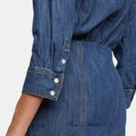 Veronica Beard  Jeans Keston Denim Shirt Dress Size 2 Photo 3