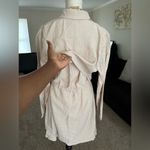 Ophelia Roe  Belted Open Front Jacket Size Medium Lightweight Long Sleeve Photo 2