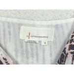 Anthropologie  Olivia Layered Tie Dye Tank Red/White Double Strap Viscose Size Sm Photo 2