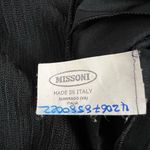 Missoni Faux Wrap Ribbed Black Skirt - Size IT 42/ US 6 Photo 8