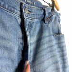 American Eagle  Stovepipe Jeans Womens 16 Short Blue Wide Leg Stretch Medium Wash Photo 11