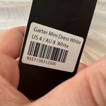 LIONESS Garter Mini Dress in White Photo 12