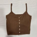 Brandy Melville John galt brown top Photo 0