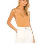 Line and Dot NWT  Orange Ribbed V-Neck Tank Top Sherbert Orange Size Medium Photo 0