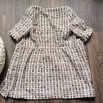 Song Of Style Warner Tweed Slits Cute Mini Dress Photo 6
