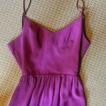 Joanna August Ceremony large fitted bodice sash full skirt bridesmaid open back Photo 1