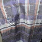 Holding Horses  Anthropologie Cody Shirt Dress XS Oversized Plaid Lyocell Photo 10