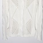 Rubbish cable open knit off white sweater size M Photo 4