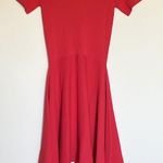TY-LR The Odessa women’s asymmetrical Knit dress in Rust size small S Photo 5