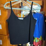 St. John BASICS KNIT WOMENS TOP CAMI BLACK SANTANA KNIT SIZE MEDIUM Photo 3