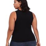 Torrid sleeveless scoop neck knit sweater black Size 1 Photo 1
