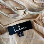 Lulus NWT Lulu’s Angelica blush multi maxi dress Grecian Sunset Size Small Photo 4