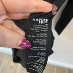 Aritzia  Wilfred Free Black Keyhole V-Neck Long Sleeve Mini Dress Photo 2