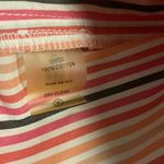 Calvin Klein  Women's Pink Multi Color Long Sleeve Button Down Dress Size 10 Photo 2