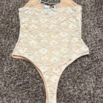 Windsor White Lace Bodysuit Photo 2