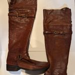 Me Too 'Donna' Brown Leather Boots Size 10M Photo 0