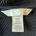 H&M  Charcoal Ribbed One Shoulder Bodysuit Photo 2