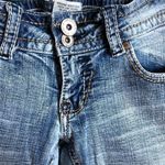 Hydraulic Vintage Back Flap Pockets Denim Capris Photo 2