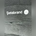 Betabrand Straight Leg 7 Pocket Dress Yoga Pant Size LP Charcoal Grey Photo 8