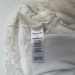 Maurice's White Allover Lace Plunge Criss Cross Back Bralette Photo 6