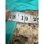 Women's New York & Company Turquoise Crew Neck Sweater Size S Photo 7