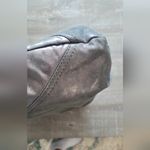 Michael Kors Collete Purse Gun Metal Metallic Shoulder Bag Photo 11