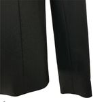 Theory  Womens Fitted Wool Blazer Smokey Gray Lined Pockets One Button Size 0 u Photo 6