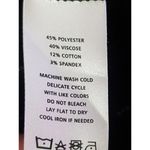 Lilla P Dress Womens Size Large Shift Stretch Long Sleeve Jersey Knit V Neckline Photo 7