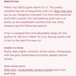 House Of CB NEW Pabla Ballerina Pink Cropped Bralette Top XS Photo 13