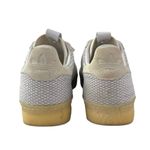Adidas  Gazelle Men's White Blue Suede Lace Up Low Top Sneakers Shoes Size 7.5 Photo 3