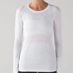 Lululemon White Swiftly Tech Long Sleeve Photo 0