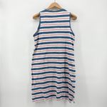 Ralph Lauren Polo Striped Tank Dress Women's Medium Blue White Pink Casual Photo 4