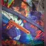 Robert Graham  Black Crossbody Fanny Pack Small Waist Bag Adjustable Strap Purse Photo 1