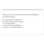 Billabong “Sun Valley” Romper V-neck Puff Sleeve Shorts Outfit Yellow Photo 2