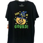Main and Local Halloween Life is Gourd Black Tee T Photo 0