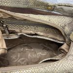 Michael Kors  Fulton Python Leather Hobo Shoulder Bag Handbag Purse Photo 7