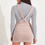 Hollister Women's Ultra High Rise Mini Pencil Skirt With Suspenders Brown - XS Photo 5