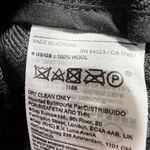 Banana Republic 100% Wool Cargo Pants Black Sz 4 Drawstring Hem Utility Trousers Photo 10