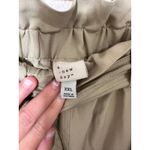 A New Day A New‎ Day Women's XXL Beige Paperbag High Rise Waist Cropped Pants Trousers NWT Photo 3