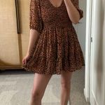 ASOS Cheetah Spotted Mini Dress  Photo 4