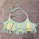 Victoria's Secret  Pink XS Fringe Halter Bikini Top Photo 0
