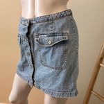 Guess !! Denim Button-Front Jean Skirt 27 VINTAGE Photo 7